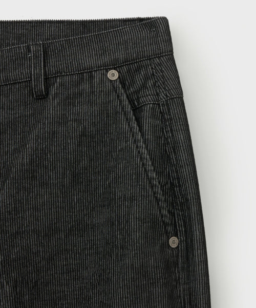 Camaro Corduroy Fade Pants Black