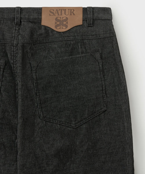 Camaro Corduroy Fade Pants Black