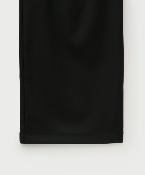 Classic One Tuck Easy Pants Black