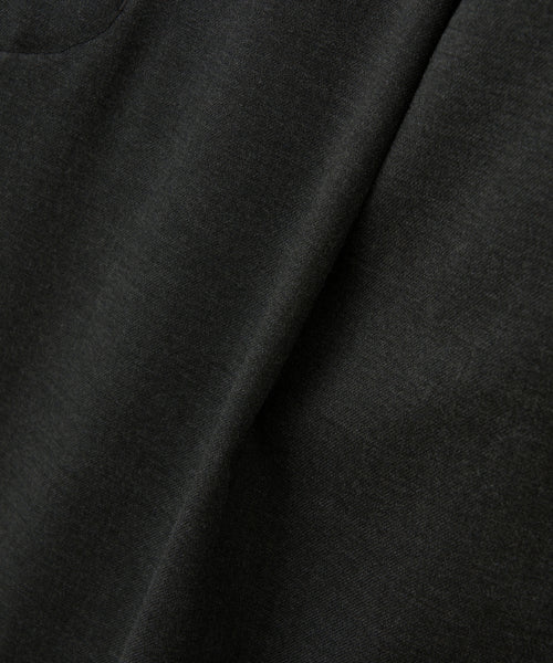 Classic One Tuck Easy Pants Charcoal