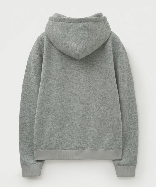 Lugo Heather Terry Hoodie Sage Green