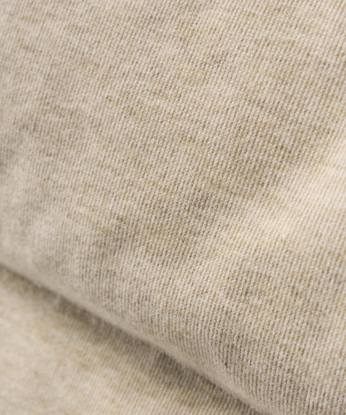 (W) Knit Puffer Duck Down Padding Cream
