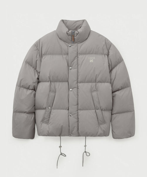 Loren Puffer Duck Down Padding Gray