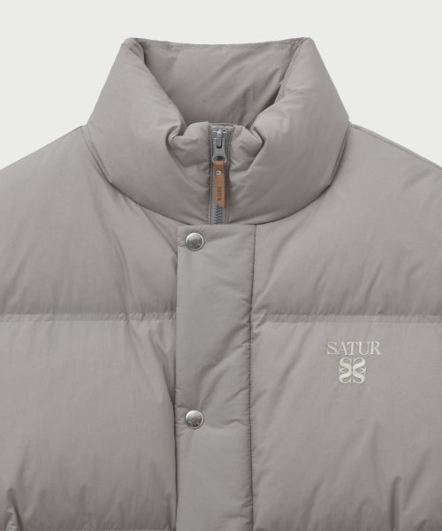 Loren Puffer Duck Down Padding Gray