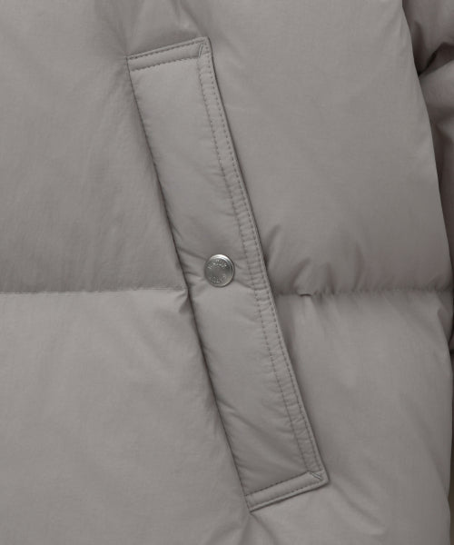 Loren Puffer Duck Down Padding Gray