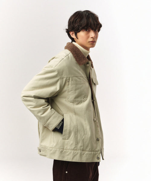 Maron Trucker Jacket Cream