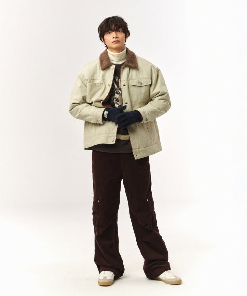 Maron Trucker Jacket Cream