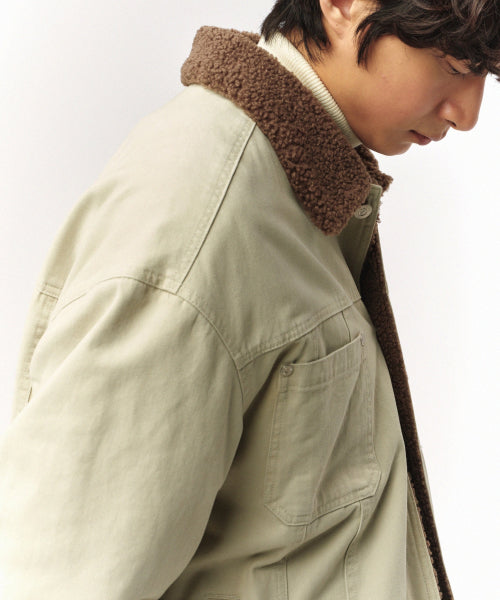 Maron Trucker Jacket Cream