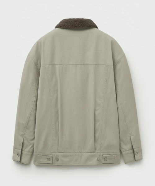 Maron Trucker Jacket Cream