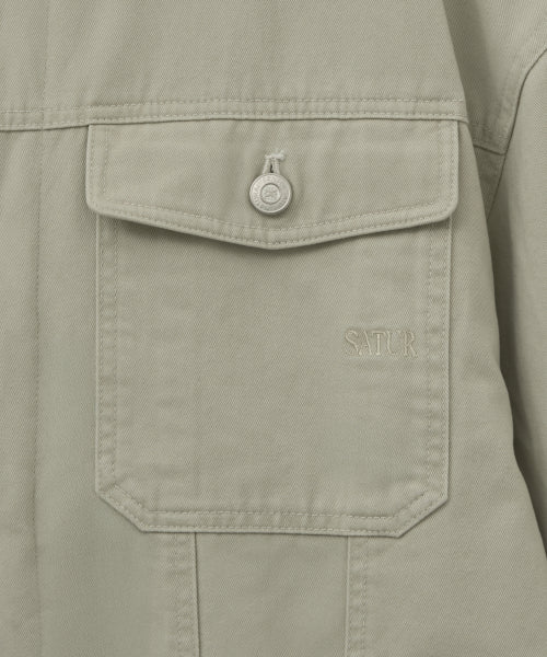 Maron Trucker Jacket Cream