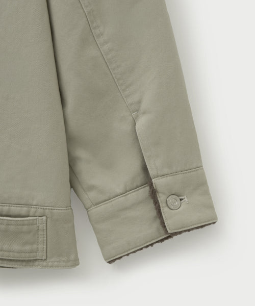 Maron Trucker Jacket Cream