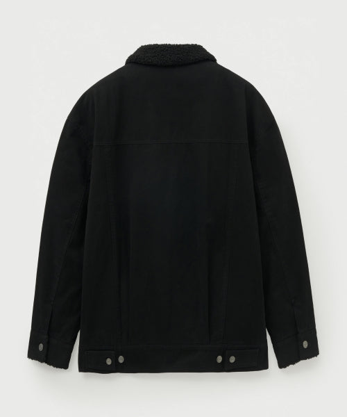 Maron Trucker Jacket Black