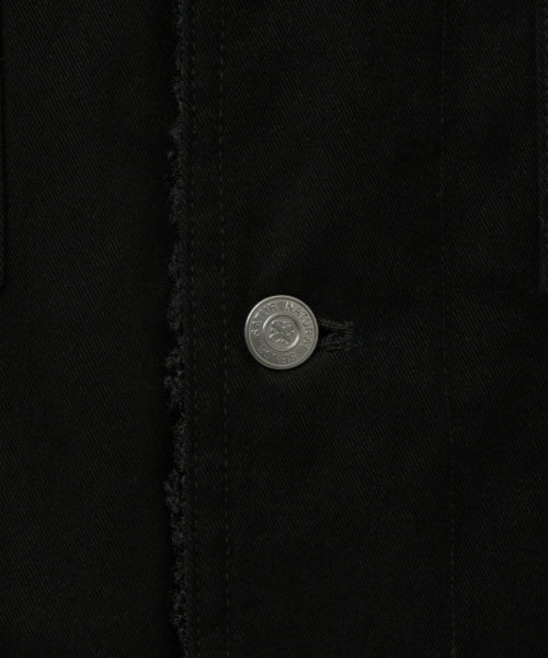 Maron Trucker Jacket Black
