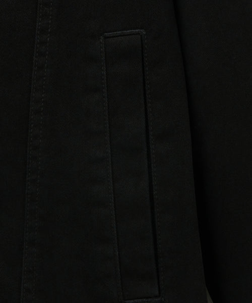 Maron Trucker Jacket Black