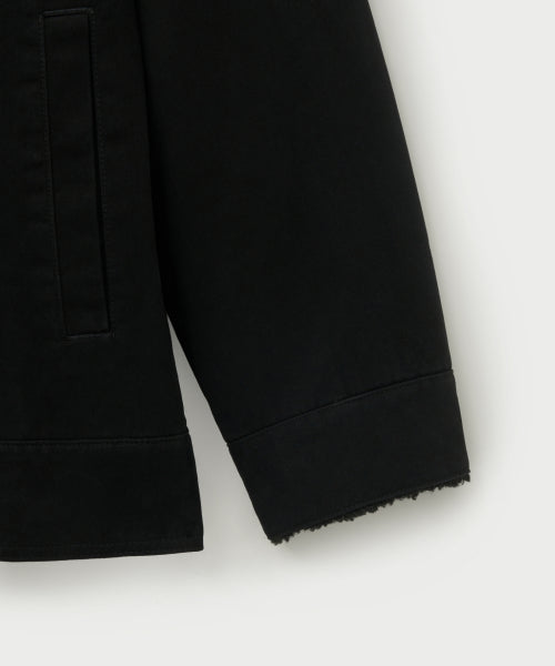 Maron Trucker Jacket Black