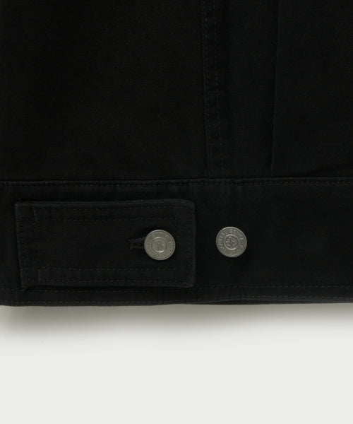 Maron Trucker Jacket Black