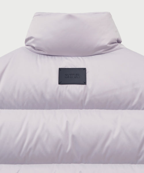(W) Loren Crop Duck Down Padding Lavender