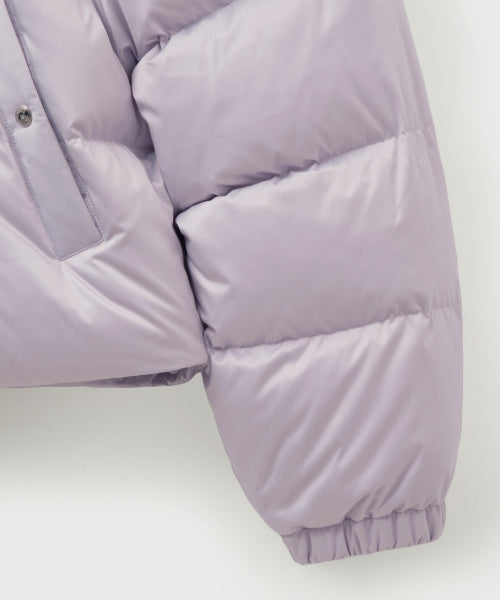 (W) Loren Crop Duck Down Padding Lavender