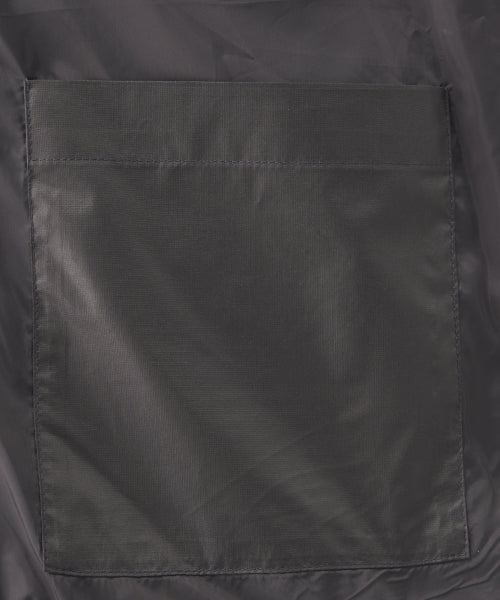 Hooded Puffer Duck Down Padding Charcoal