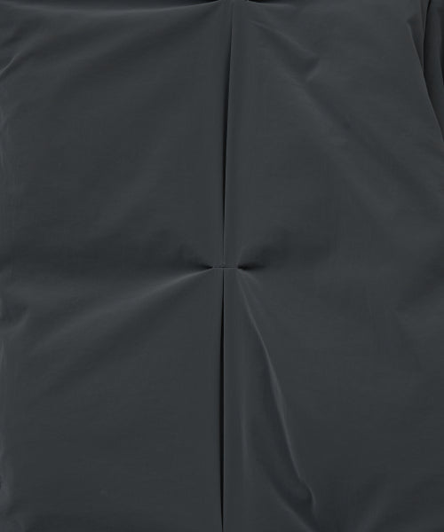 Orta 2-Way Collar Duck Down Padding Charcoal
