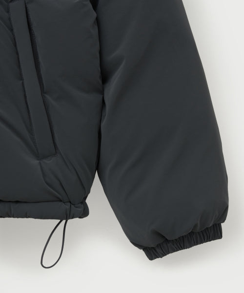 Orta 2-Way Collar Duck Down Padding Charcoal