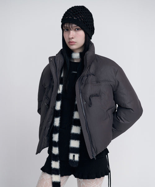 DUFFLE SHORT PADDING GRAY