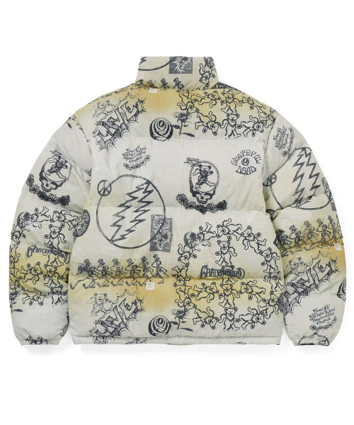 GD Puffer Down Jacket Iconography