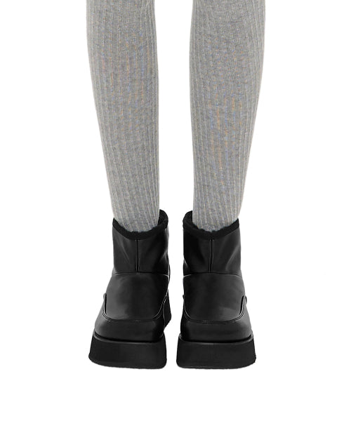 Hatched Winter Short Boots