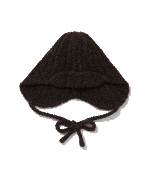 WOMAN CLOVER HEART BOUCLE TROOPER HAT