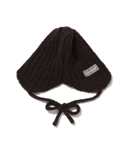 WOMAN CLOVER HEART BOUCLE TROOPER HAT