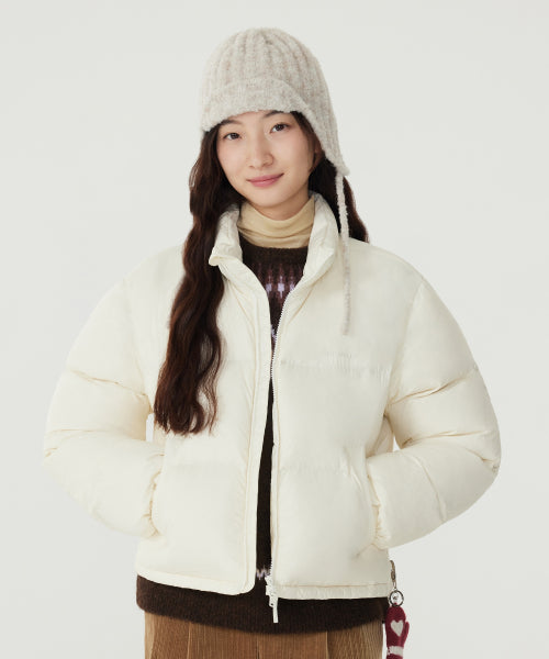 WOMAN CLOVER HEART BOUCLE TROOPER HAT