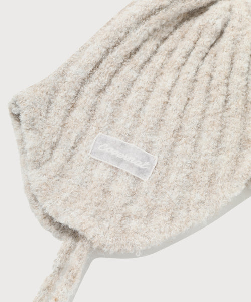 WOMAN CLOVER HEART BOUCLE TROOPER HAT