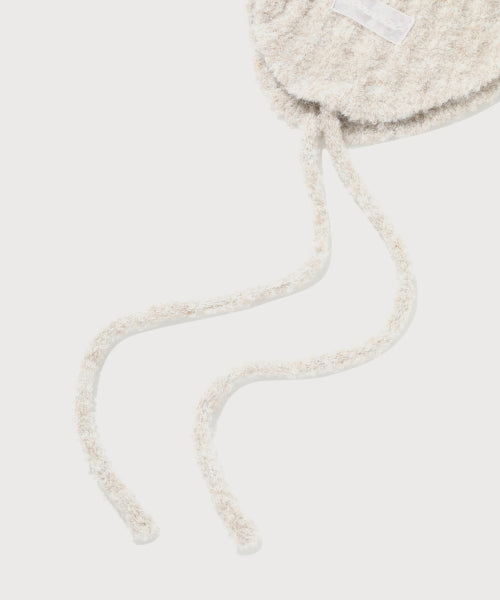 WOMAN CLOVER HEART BOUCLE TROOPER HAT