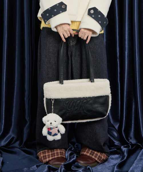 YK Mustang Shoulder Bag BLACK