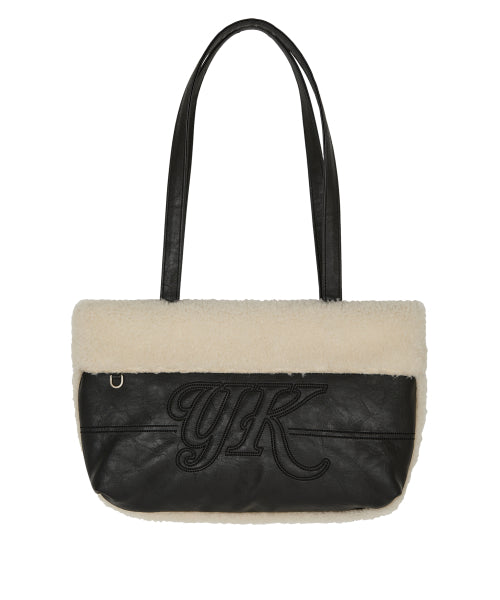 YK Mustang Shoulder Bag BLACK