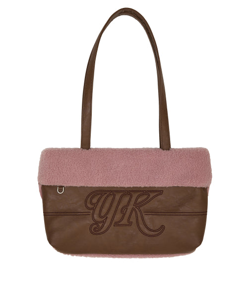 YK Mustang Shoulder Bag BROWN
