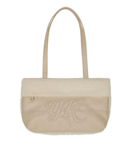 YK Mustang Shoulder Bag IVORY