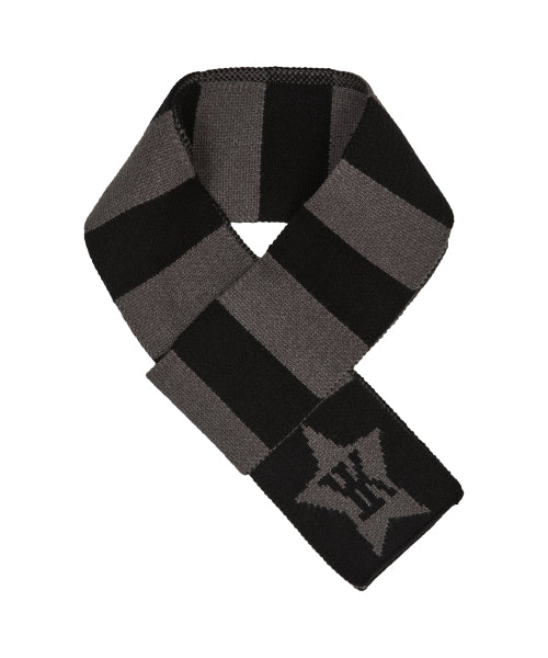 Stripe Star Muffler CHARCOAL