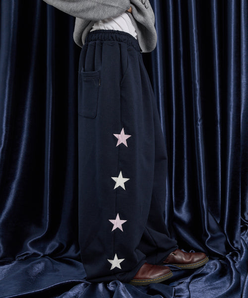 Star Sweat pants NAVY