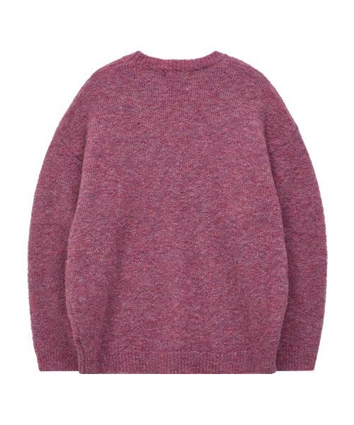 Star Line Boucle Knit PINK