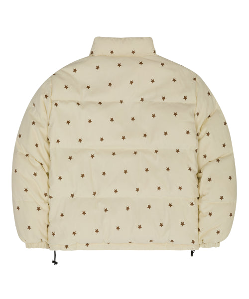 Star Logo Riversible Corduroy Short Padding IVORY