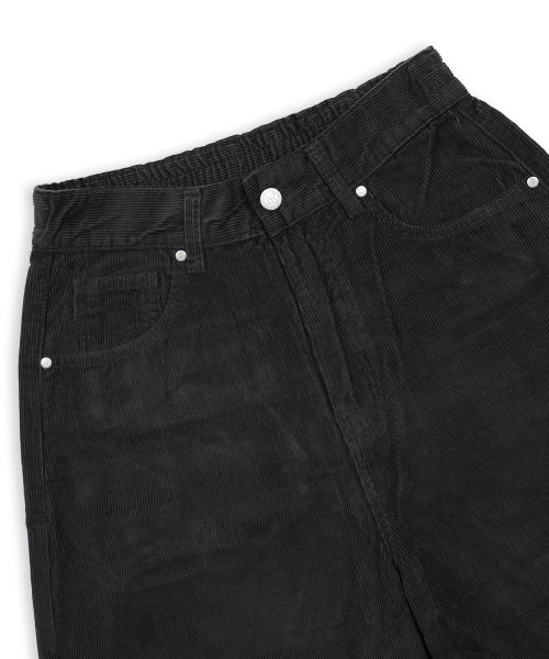 XP311 Flap Balloon Corduroy Pants (BLACK)