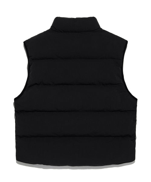Utility Pocket Padded Vest Black