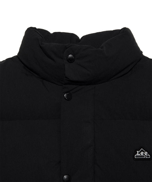 Utility Pocket Padded Vest Black