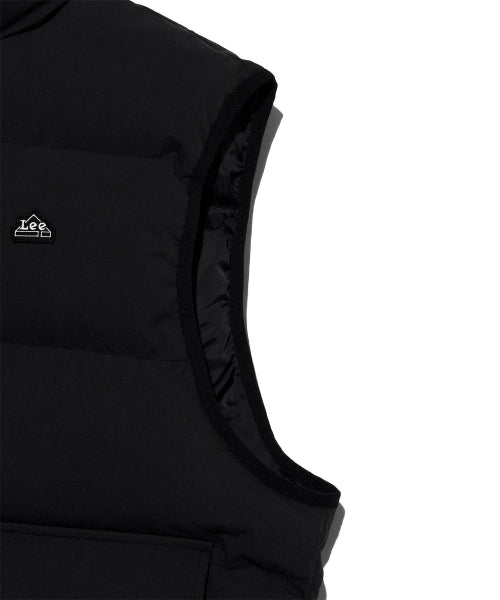 Utility Pocket Padded Vest Black
