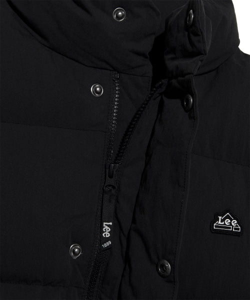 Utility Pocket Padded Vest Black