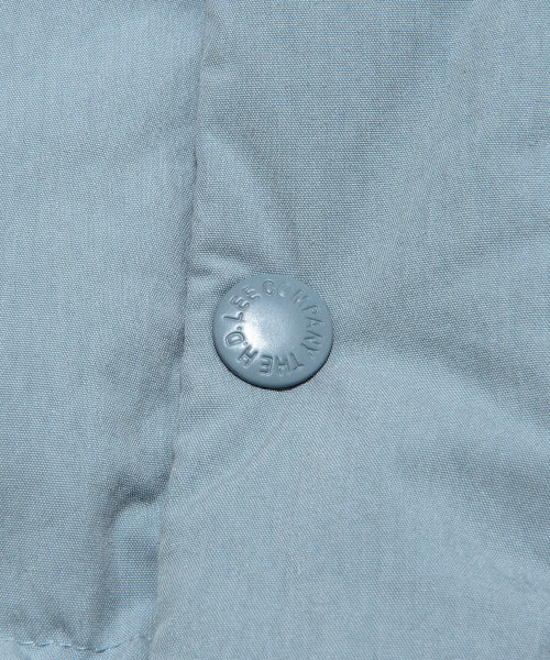 Utility Pocket Padded Vest Light Blue