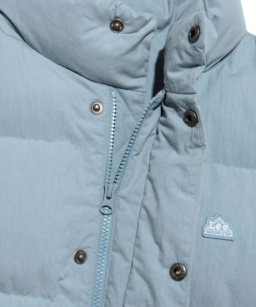 Utility Pocket Padded Vest Light Blue