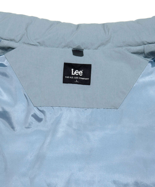 Utility Pocket Padded Vest Light Blue