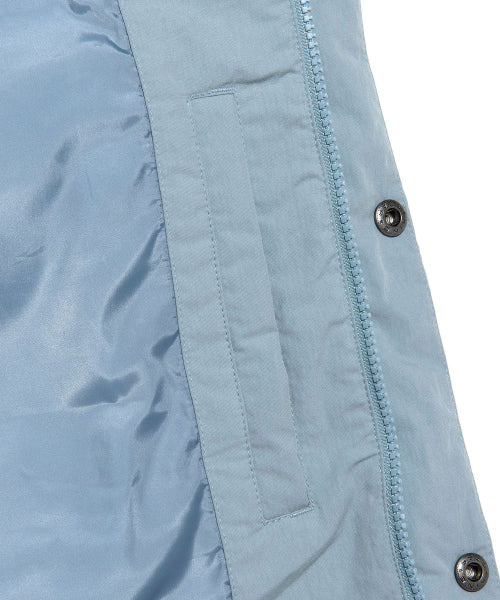 Utility Pocket Padded Vest Light Blue